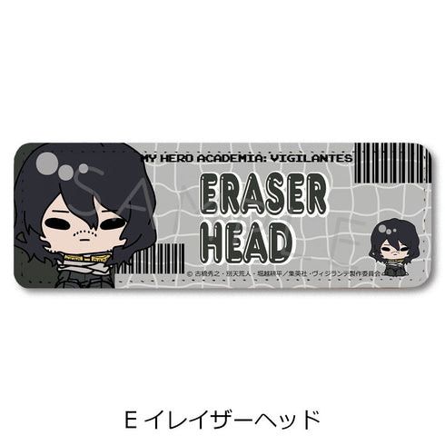 『ヴィジランテ -僕のヒーローアカデミア ILLEGALS-』レザーバッジ(ロング) E イレイザーヘッド